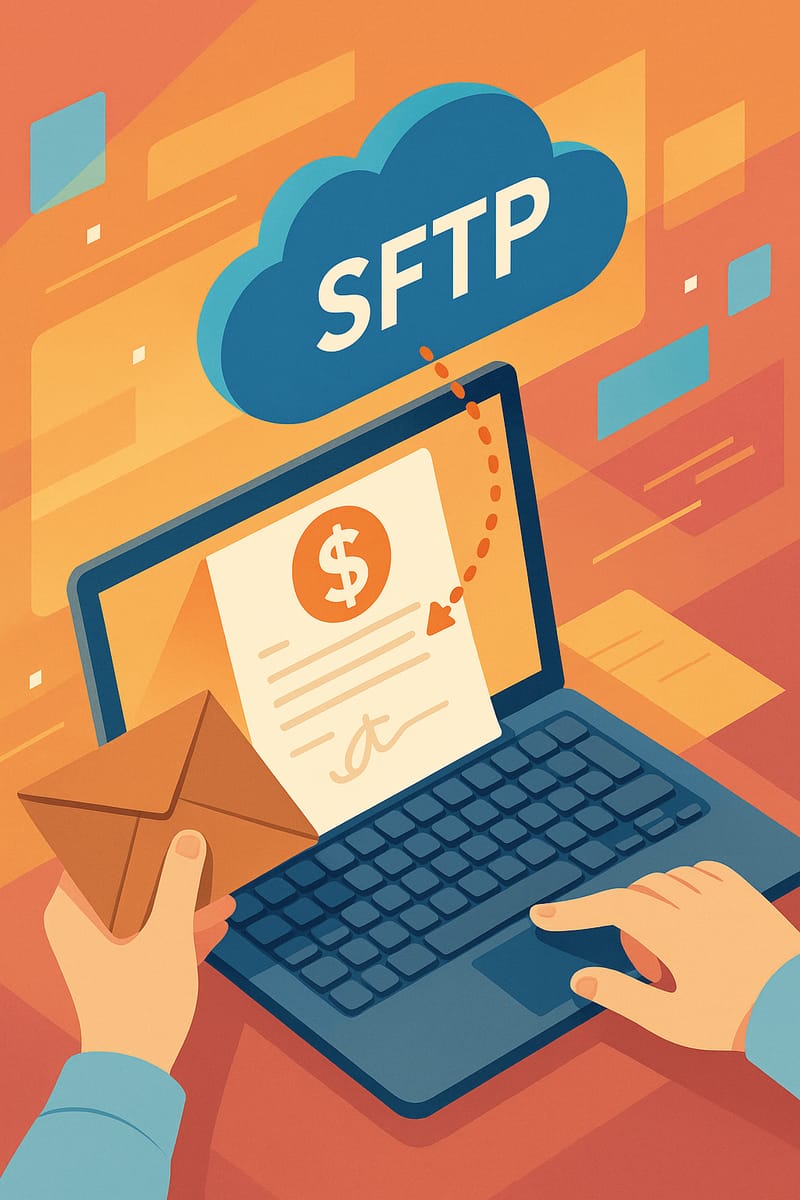 E-İmzalı Banka Talimatı Nasıl Gönderilir? SFTP ile Güvenli İletim [2026 Rehber]